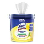 Professional Disinfecting Wipe Bucket, 1-Ply, 6 x 8, Lemon and Lime Blossom, White, 800 Wipes/Bucket, 2 Buckets/Carton