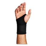 ProFlex 670 Ambidextrous Single Strap Wrist Support, Large, Fits Left/Right Hand, Black, Ships in 1-3 Business Days