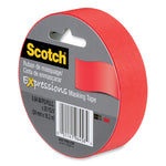 Expressions Masking Tape, 3" Core, 0.94" x 20 yds, Primary Red