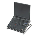 Onyx Mesh Laptop Stand, 12.25" x 12.25" x 2", Black