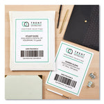 Shipping Lels with TrueBlock Technology, Inkjet Printers, 5.5 x 8.5, White, 2 Lels/Sheet, 100 Sheets/Pack, 2 Packs