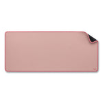 Studio Series Polyester Desk Mat, 27.5 x 11.8, Dark Rose