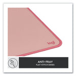 Studio Series Polyester Desk Mat, 27.5 x 11.8, Dark Rose