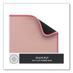 Studio Series Polyester Desk Mat, 27.5 x 11.8, Dark Rose