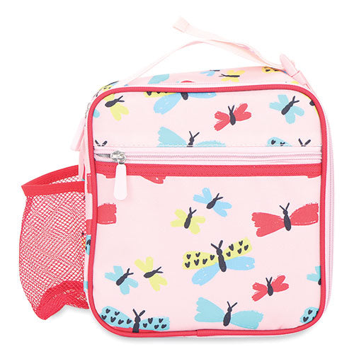 Lunch Bag, 600 Denier Polyester, 7.9 x 3.6 x 8.5, Butterflies