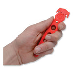 Safety Cutter, 1.2" Blade, 5.75" Plastic Handle, Assorted, 5/Pack