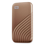 MY PASSPORT External Solid State Drive, 2 TB, USB 3.2, Gold