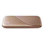 MY PASSPORT External Solid State Drive, 2 TB, USB 3.2, Gold