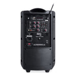 Wireless PA System with Wireless Tie Clip Microphone, 40 W, Black, Ships in 1-3 Business Days