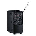 Wireless PA System with Wireless Headset Microphone, 40 W, Black, Ships in 1-3 Business Days