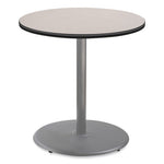 Cafe Table, 36" Diameter x 36h, Round Top/Base, Gray Nebula Top, Gray Base, Ships in 7-10 Business Days