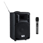 Wireless PA System with Wireless Handheld Microphone, 40 W, Black, Ships in 1-3 Business Days