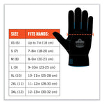 ProFlex 7501 Coated Waterproof Winter Gloves, Gray, X-Large, Pair, Ships in 1-3 Business Days