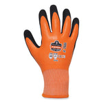 ProFlex 7551 ANSI A5 Coated Waterproof CR Gloves, Small, Orange, Pair, Ships in 1-3 Business Days