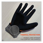 ProFlex 7551 ANSI A5 Coated Waterproof CR Gloves, Small, Orange, Pair, Ships in 1-3 Business Days