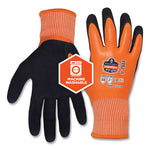 ProFlex 7551 ANSI A5 Coated Waterproof CR Gloves, Small, Orange, Pair, Ships in 1-3 Business Days