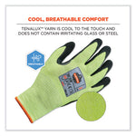 ProFlex 7041-CASE ANSI A4 Nitrile Coated CR Gloves, Lime, Small, 144 Pairs/Carton, Ships in 1-3 Business Days