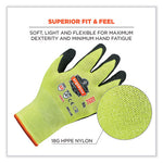 ProFlex 7021-CASE Hi-Vis Nitrile Coated CR Gloves, Lime, X-Large, 144 Pairs/Carton, Ships in 1-3 Business Days