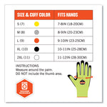 ProFlex 7041-CASE ANSI A4 Nitrile Coated CR Gloves, Lime, 2X-Large, 144 Pairs/Carton, Ships in 1-3 Business Days