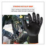 ProFlex 7001 Nitrile-Coated Gloves, Black, X-Large, Pair, Ships in 1-3 Business Days