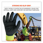 ProFlex 7021-CASE Hi-Vis Nitrile Coated CR Gloves, Lime, X-Large, 144 Pairs/Carton, Ships in 1-3 Business Days