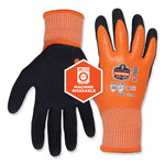 ProFlex 7551-CASE ANSI A5 Coated Waterproof CR Gloves, Orange, Medium, 144 Pairs/Carton, Ships in 1-3 Business Days