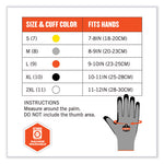 ProFlex 7031 ANSI A3 Nitrile-Coated CR Gloves, Gray, Medium, Pair, Ships in 1-3 Business Days