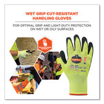 ProFlex 7021-CASE Hi-Vis Nitrile Coated CR Gloves, Lime, Medium, 144 Pairs/Carton, Ships in 1-3 Business Days