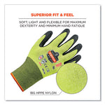 ProFlex 7022 ANSI A2 Coated CR Gloves DSX, Lime, Medium, Pair, Ships in 1-3 Business Days