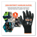 ProFlex 7001-CASE Nitrile Coated Gloves, Black, 2X-Large, 144 Pairs/Carton, Ships in 1-3 Business Days