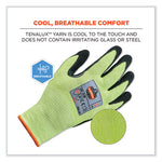 ProFlex 7041 ANSI A4 Nitrile-Coated CR Gloves, Lime, X-Large, Pair, Ships in 1-3 Business Days