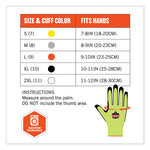 ProFlex 7041-CASE ANSI A4 Nitrile Coated CR Gloves, Lime, Small, 144 Pairs/Carton, Ships in 1-3 Business Days