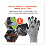 ProFlex 7031 ANSI A3 Nitrile-Coated CR Gloves, Gray, X-Large, Pair, Ships in 1-3 Business Days