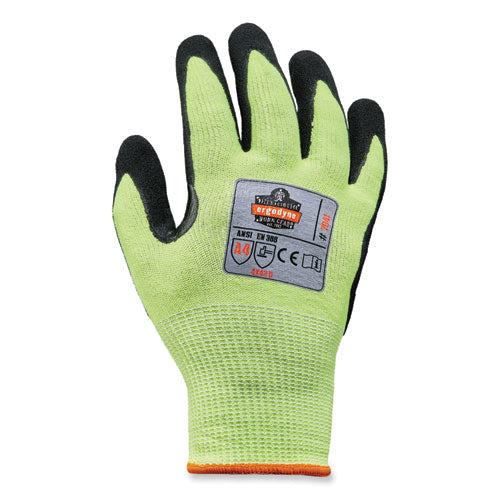 ProFlex 7041-CASE ANSI A4 Nitrile Coated CR Gloves, Lime, Medium, 144 Pairs/Carton, Ships in 1-3 Business Days