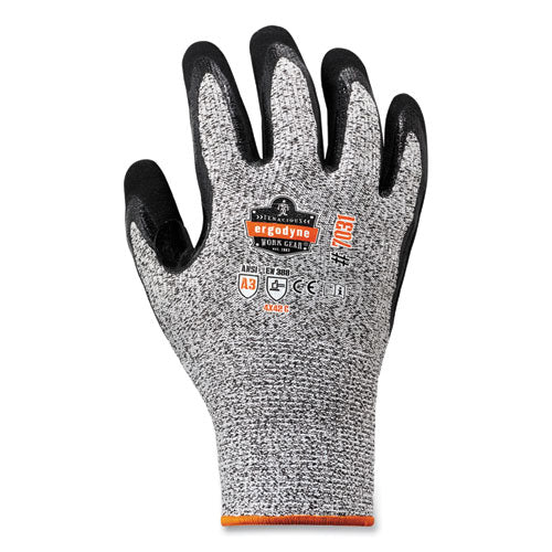 ProFlex 7031 ANSI A3 Nitrile-Coated CR Gloves, Gray, Medium, Pair, Ships in 1-3 Business Days