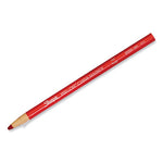 Peel-Off China Markers, Red, Dozen