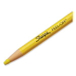 Peel-Off China Markers, Yellow, Dozen