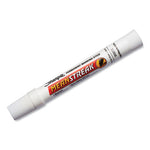 Mean Streak Marking Stick, Broad Bullet Tip, White