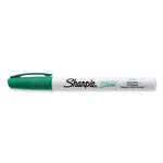 Permanent Paint Marker, Fine Bullet Tip, Green