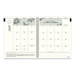 GreenPath Academic Year Weekly/Monthly Planner, GreenPath Art, 11 x 9.87, Floral Cover, 12-Month (July to June): 2023 to 2024