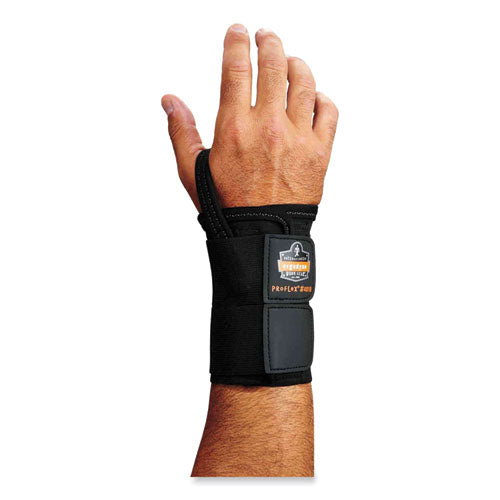 ProFlex 4010 Double Strap Wrist Support, Medium, Fits Left Hand, Black, Ships in 1-3 Business Days