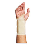 ProFlex 4010 Double Strap Wrist Support, Medium, Fits Left Hand, Tan, Ships in 1-3 Business Days