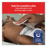 Natural Care Sensitive Baby Wipes, 1-Ply, 3.88 x 6.6, Unscented, White, 184/Pack, 3 Packs/Carton