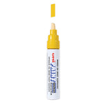 Permanent Marker, Broad Chisel Tip, Yellow