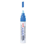 Permanent Marker, Broad Chisel Tip, Blue