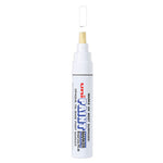 Permanent Marker, Broad Chisel Tip, White