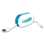 WrapID, Holds up to 6 ft of Cord, Blue