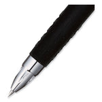 207 Signo Gel Ultra Micro Gel Pen, Retractable, Extra-Fine 0.38 mm, Black Ink, Clear/Black Barrel