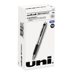 207 Impact Gel Pen, Stick, Bold 1 mm, Blue Ink, Silver/Black/Blue Barrel