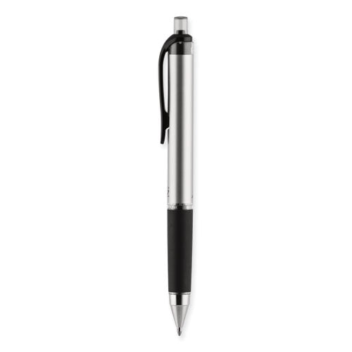 207 Impact Gel Pen, Retractable, Bold 1 mm, Black Ink, Black Barrel